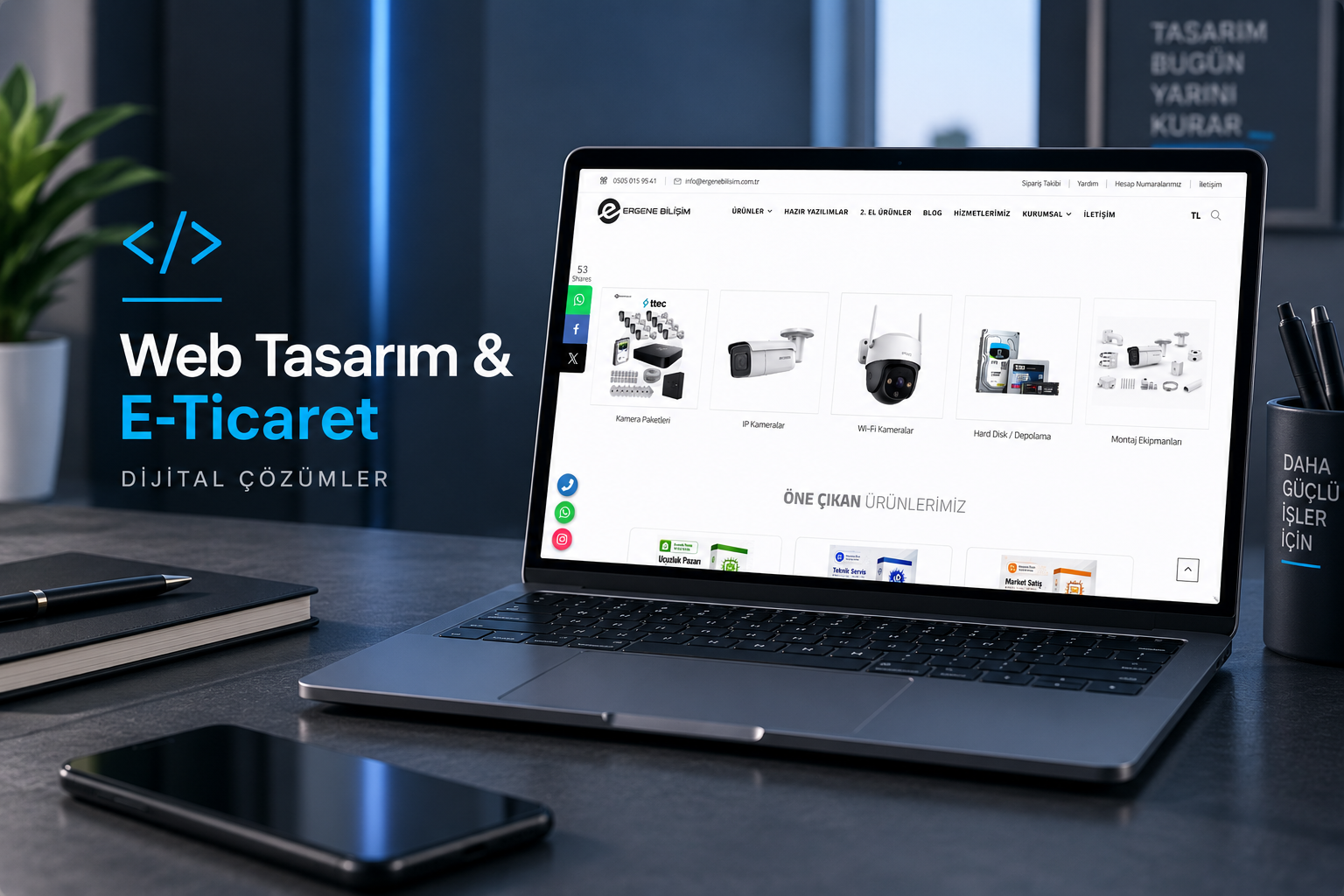 Web Tasarım & E-Ticaret
